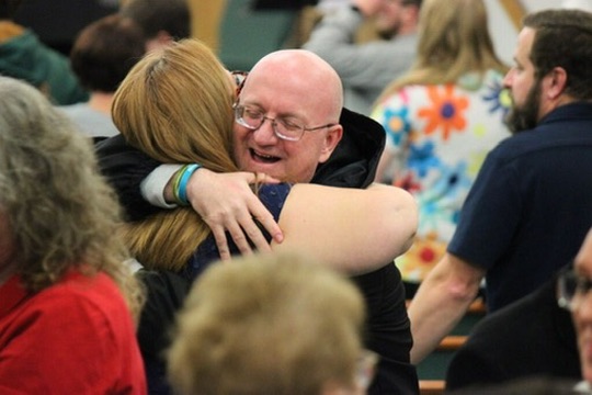 A warm welcome at Fairview Baptist Temple